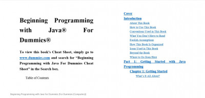 Beginning Programming with Java For Dummies (For Dummies (Computers)) 5th Edition (2)