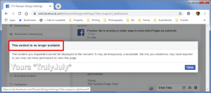#Facebook #PseudoAlerts: Grey badges will be removed on 30 October. https://trulyjuly.wordpress.com/2019/10/28/facebook-pseudo-alerts-grey-badges-will-be-removed-on-30-october/ #DarkPatterns #UsabilityFail