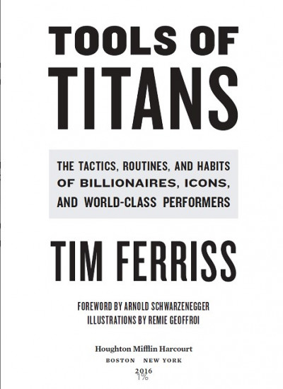 Tools of Titans by Timothy Ferriss (1)
