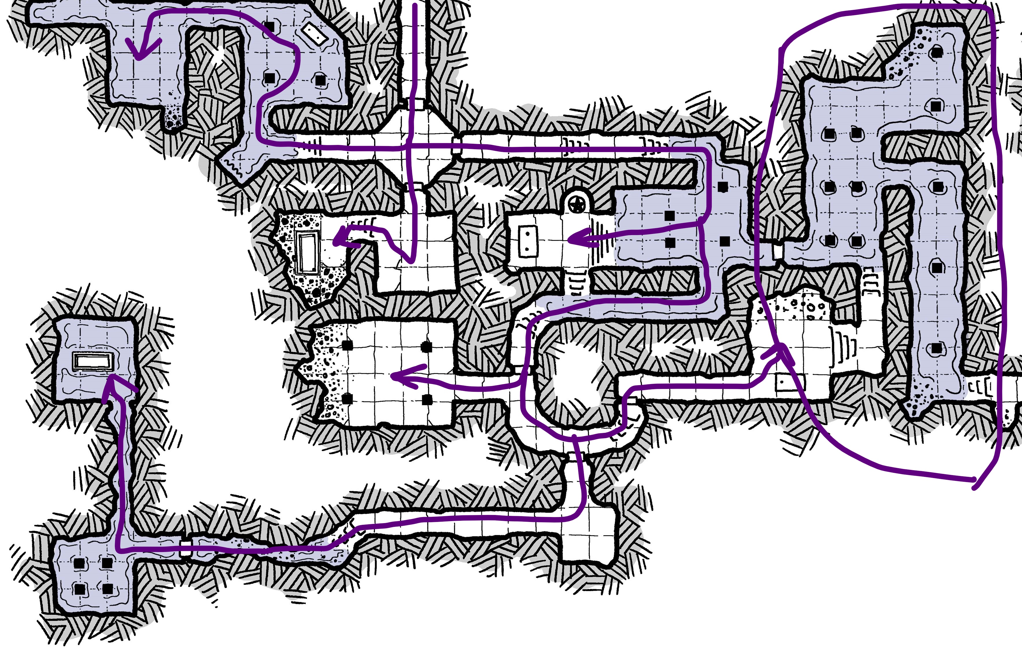 Карта подземья
