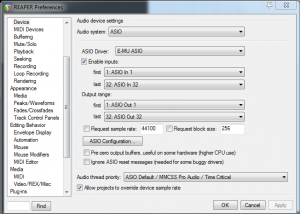 Windows7 Audio Device settings edit