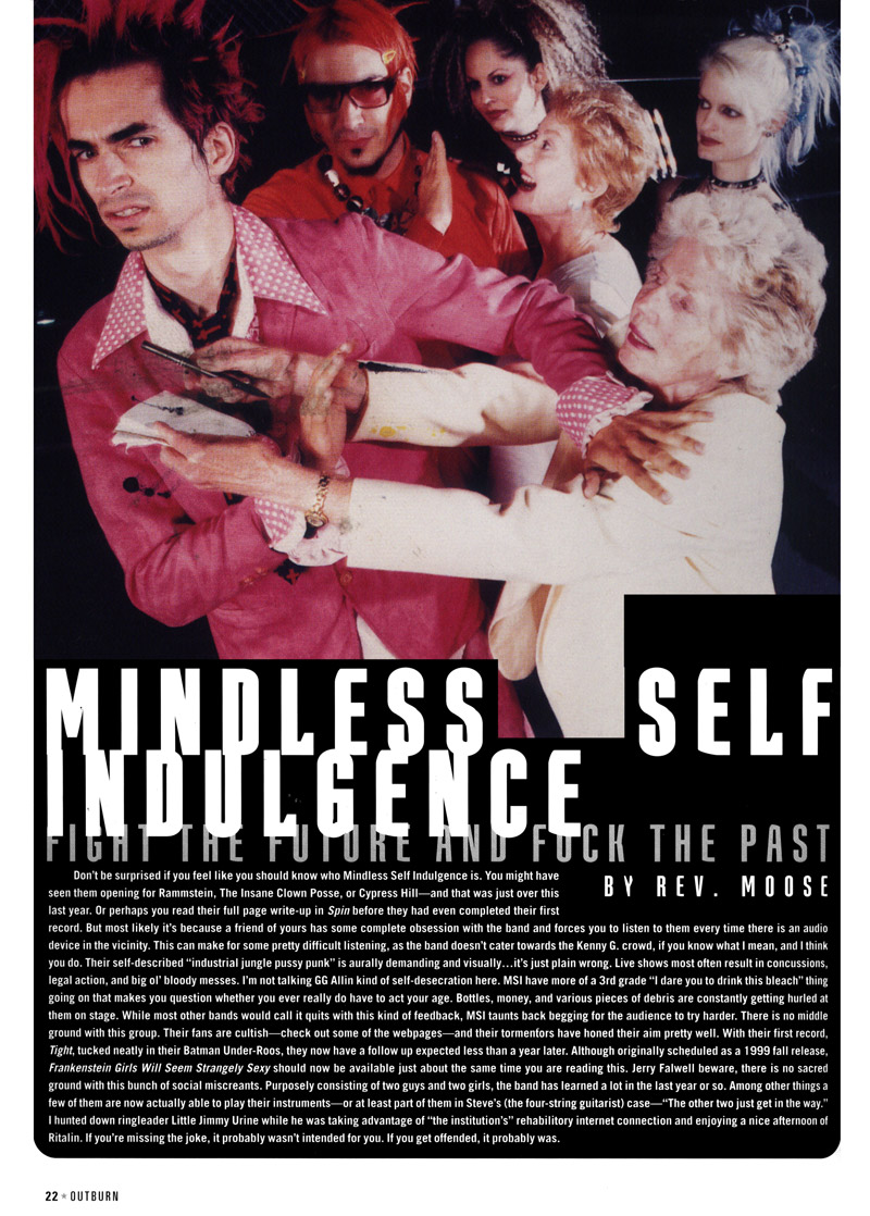 Mindless self indulgence картинки