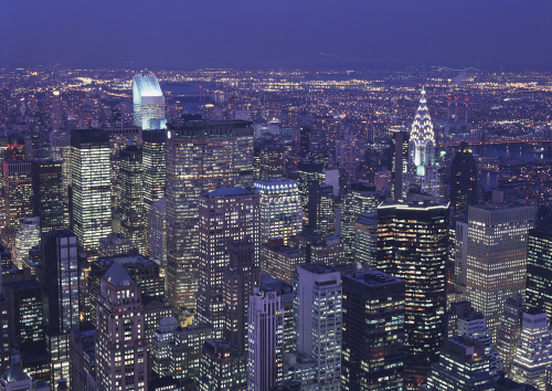 Mellow Purple Night in NYC (orig gamma) by Manhattan4
