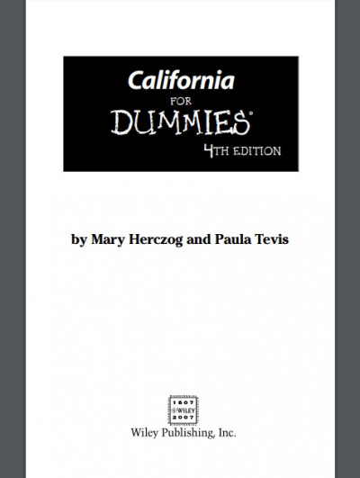 California For Dummies (1)