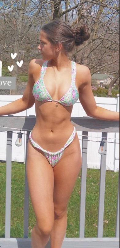 Alexa M bikini outdoors