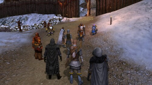 The allied Lheu Brenin asks for their help against Saruman