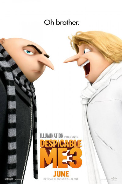 Despicable Me 3 2017 Movie Poster