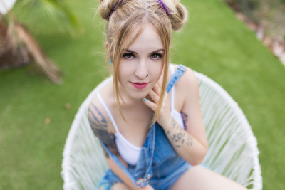 Beautiful Sexy Suicide Girl Trece Glazed 1 High resolution lossless image
