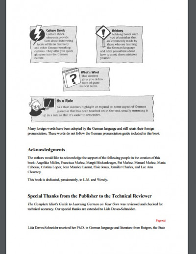 Alice Muller, Complete Idiots Guide To Learning German (4)