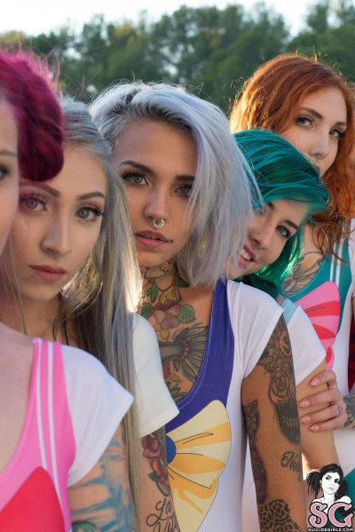 Beautiful Suicide Girls Sailor Sunset (6) High resolution HD lossless image