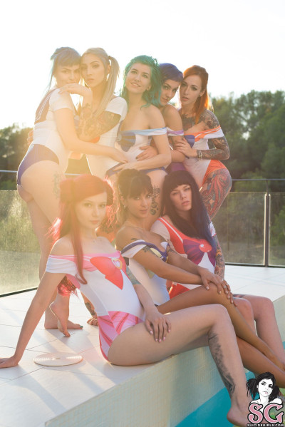 Beautiful Suicide Girls Sailor Sunset (14) High resolution HD lossless image