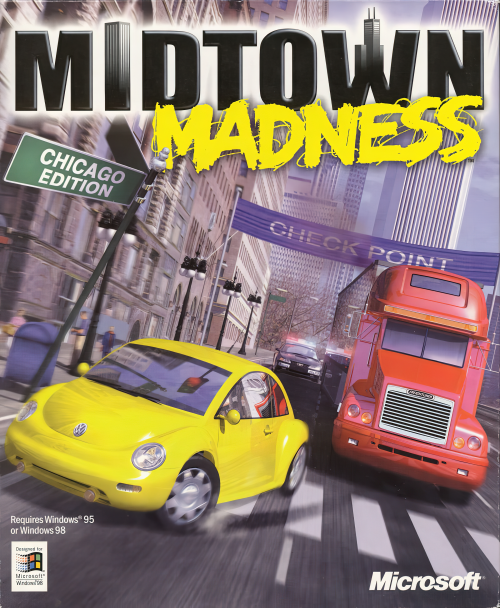 Midtown Madness Front Cover (Upscaled)