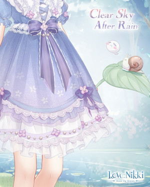 Clear Sky After Rain Dress