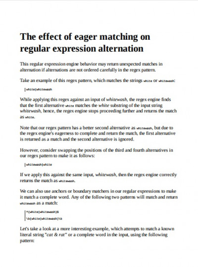 Java 9 Regular Expressions Zero length assertions, back references, quantifiers and more (3)