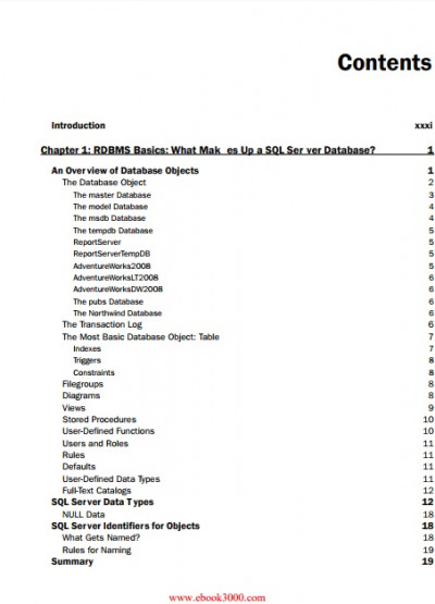 Beginning Microsoft SQL Server 2008 Programming (3)