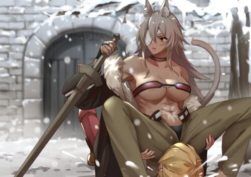  ghislaine dedoldia and rudeus greyrat mushoku tensei drawn by faicha sample 57ffb2d98a092e343486feb
