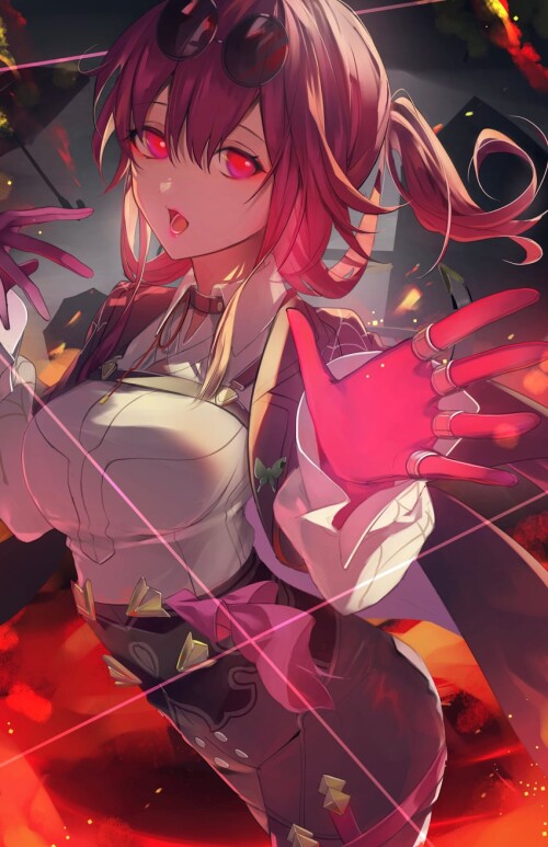  kafka honkai and 1 more drawn by kamatoyu sample 92f3f945a7487700e791395bfa3dec2e