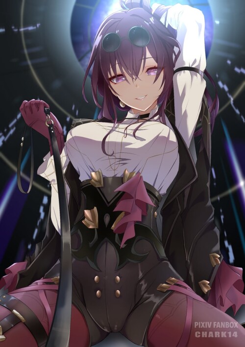  kafka honkai and 1 more drawn by chark14 sample db5aebd434318ce36771dd9e5dad9350