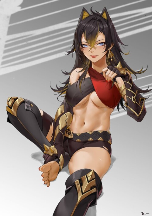  dehya genshin impact drawn by linreplica sample 9cf24f308f99cb8035c2022213973228