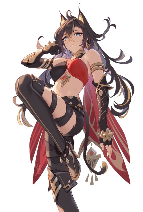  dehya genshin impact drawn by cqc no hashi neko sample f97aee5411183e3a30ca683a1d824806