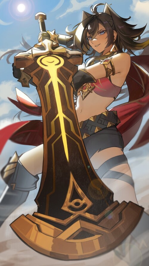  dehya genshin impact drawn by distr sample 65dfc99e4c59e40202bb614a7d936271