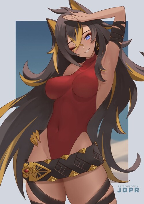  dehya genshin impact drawn by jdpr sample df1c5330eab78c2598fb10db606e800b