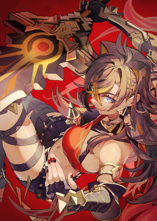  dehya genshin impact drawn by syuri22 3ef3b02a39dd63c7a74245a70eb73846