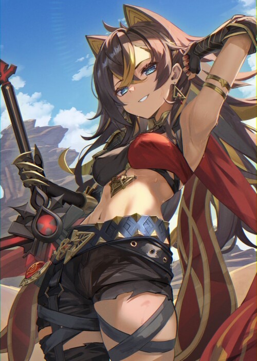  dehya genshin impact drawn by hopepe sample 6c420d3b03f96efa41e62736606aa113