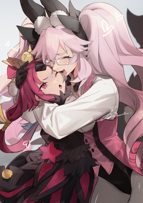  tamamo koyanskaya benienma koyanskaya and benienma alter fate and 1 more drawn by no kan sample 16e