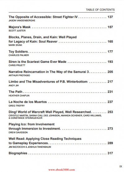 Well Played 3.0 Video Games, Value And Meaning (3)