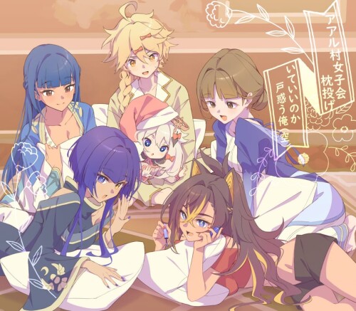  aether paimon dehya candace dunyarzad and 1 more genshin impact drawn by yoco n sample 5467a75da6d9