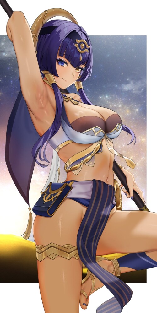  candace genshin impact drawn by anzu0130 sample 985c682f5ce6acc7d3f07bb10f88359d