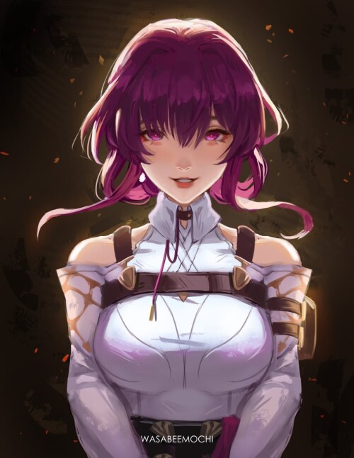  kafka honkai and 1 more drawn by wasabeemochi sample 69b8ed8b33101e2bcb287fea48c59f89
