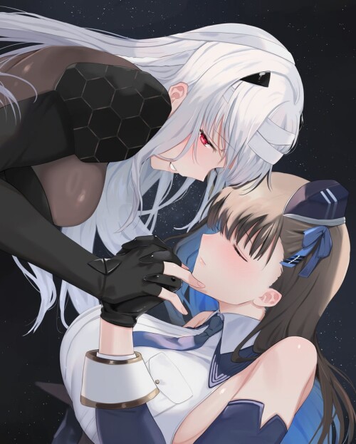  modernia and marian goddess of victory nikke drawn by sakuhane saiga sample 344f85f3cc006edad867c3f