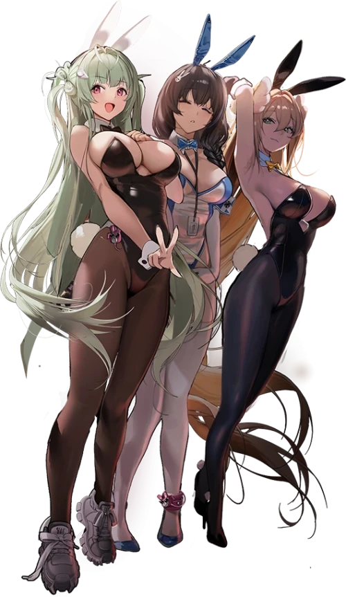 Mary, Rupee, and Soda Twinkling Bunny Golden Coin Rush UI