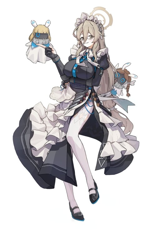  akane and alexandrina sebastiane blue archive and 1 more drawn by donggang17 sample a1d180e212c139e