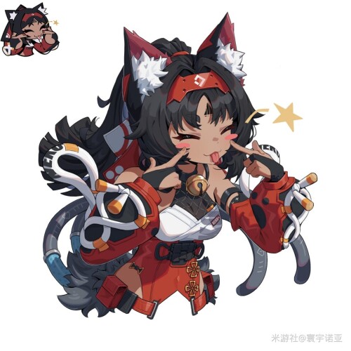  nekomiya mana zenless zone zero drawn by hyny sample f9d196bfa3ac1657ccbaf7434462d6fc