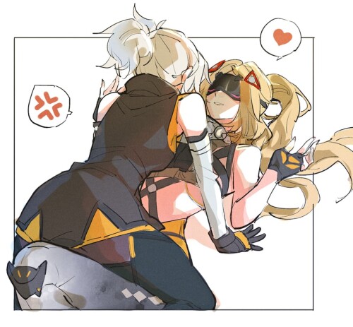  soldier 11 and trigger zenless zone zero drawn by rekka sample 318108b34b7031f5d7526de564f7a2dd