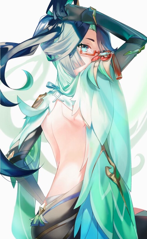  cloud retainer and xianyun genshin impact drawn by popo mochimai275642 sample 79c1964da5d7ae4999a94