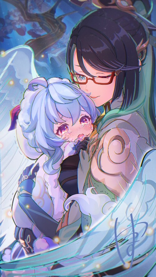  ganyu xianyun and ganyu genshin impact drawn by aratakosu tako s sample 6a93ac64a6dc77403cdf80adef0