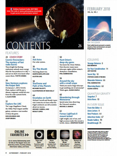 Astronomy February 2018 (2)