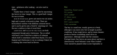 Herbs, Spices and Flavourings (3)