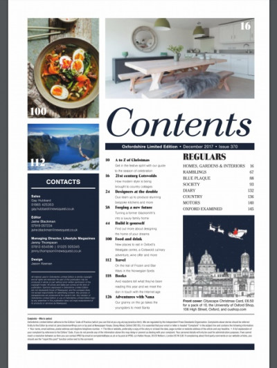 Oxfordshire Limited Edition December 2017 (2)