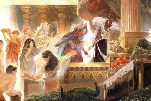  queen of sheba and solomon fate and 2 more drawn by forzen sample 20306bb5fb2a4a0657229a2d14fe4702