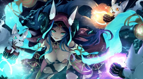  queen of sheba fate and 1 more drawn by koruta nekoimo sample a29b6c77dfcf9c6e19e096dfc5e3f05b
