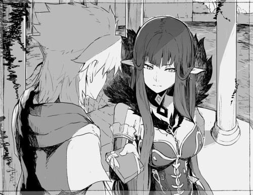  semiramis and amakusa shirou fate and 1 more drawn by syatey sample 3636c024126711e0552a8cf956864bb