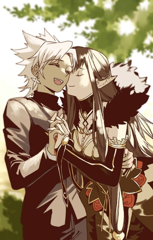  semiramis and amakusa shirou fate and 2 more drawn by easel dam0628 sample 9d14696f8867c46ddc367074
