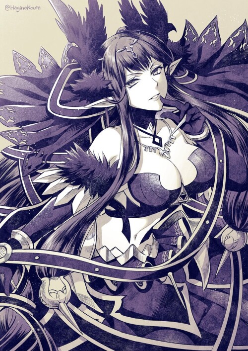  semiramis fate and 1 more drawn by hagino kouta sample d9f4a1abac2a88cab05a747bcb8ebe96