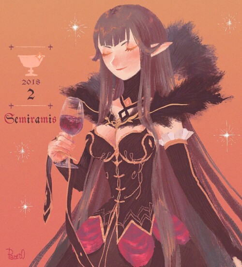  semiramis fate and 2 more drawn by pazet0 sample 8520e6411b9b886e46318495544f2677