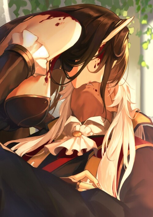  semiramis amakusa shirou and amakusa shirou fate and 2 more drawn by reroi sample 1122bc84f91de449b